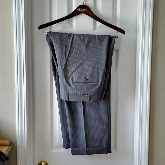 Ralph Ralph Lauren Gray Wool Suit 44R 38W 29L